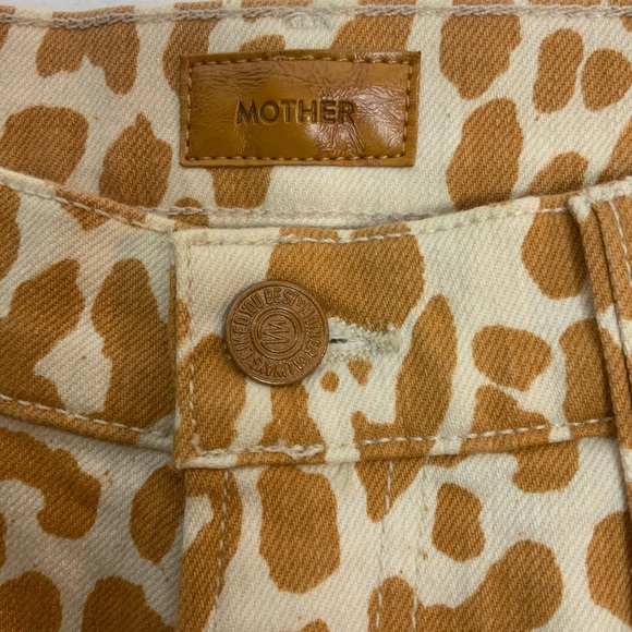 MOTHER The Hustler Ankle Fray Printed Jeans - Picture 12 of 16